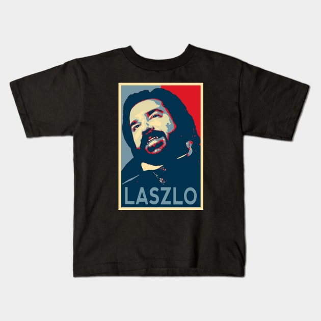 Laszlo Cravensworth Kids T-Shirt by dolanjaran